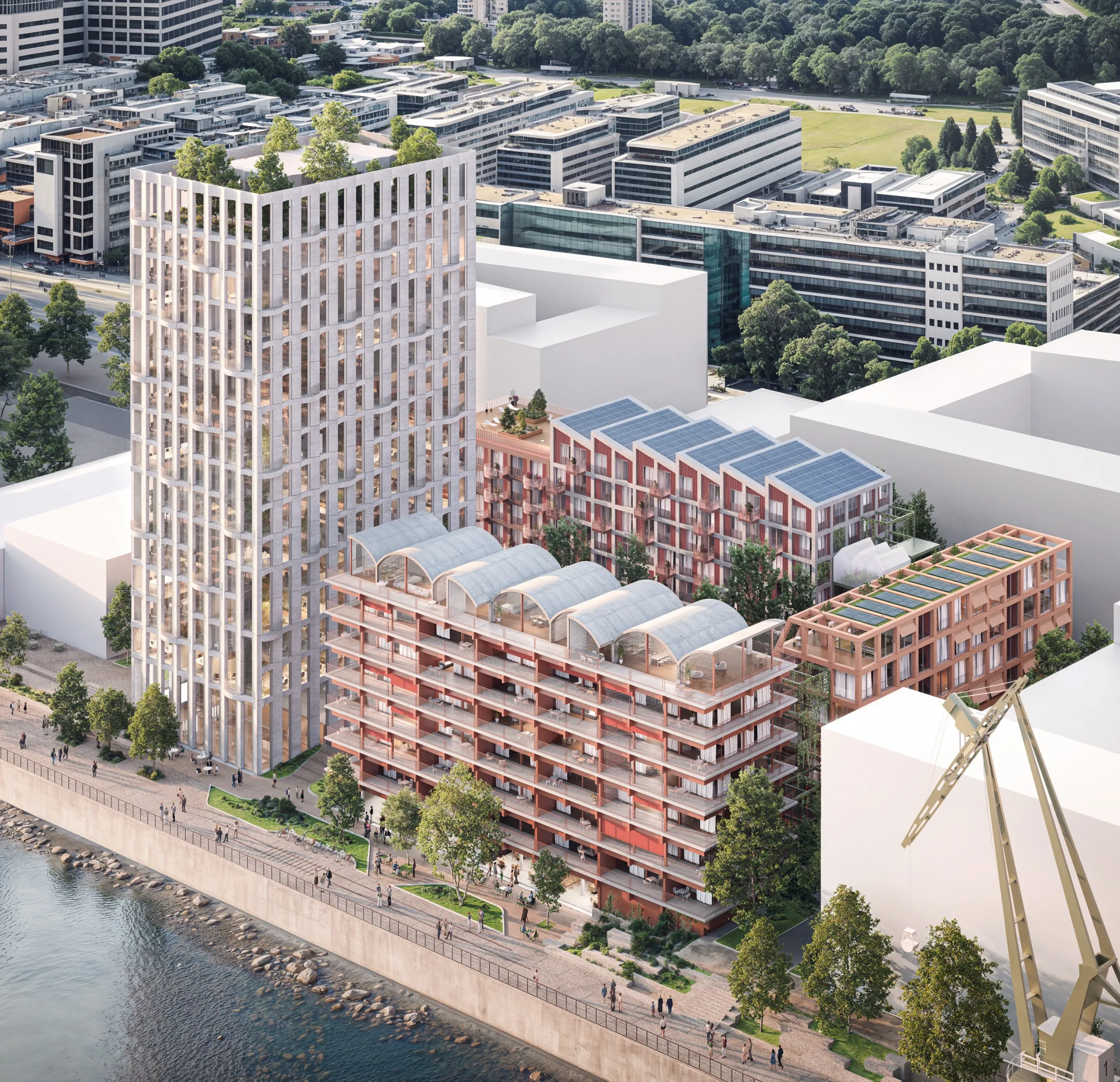Unity in Diversity, Deutzer Hafen Block 5