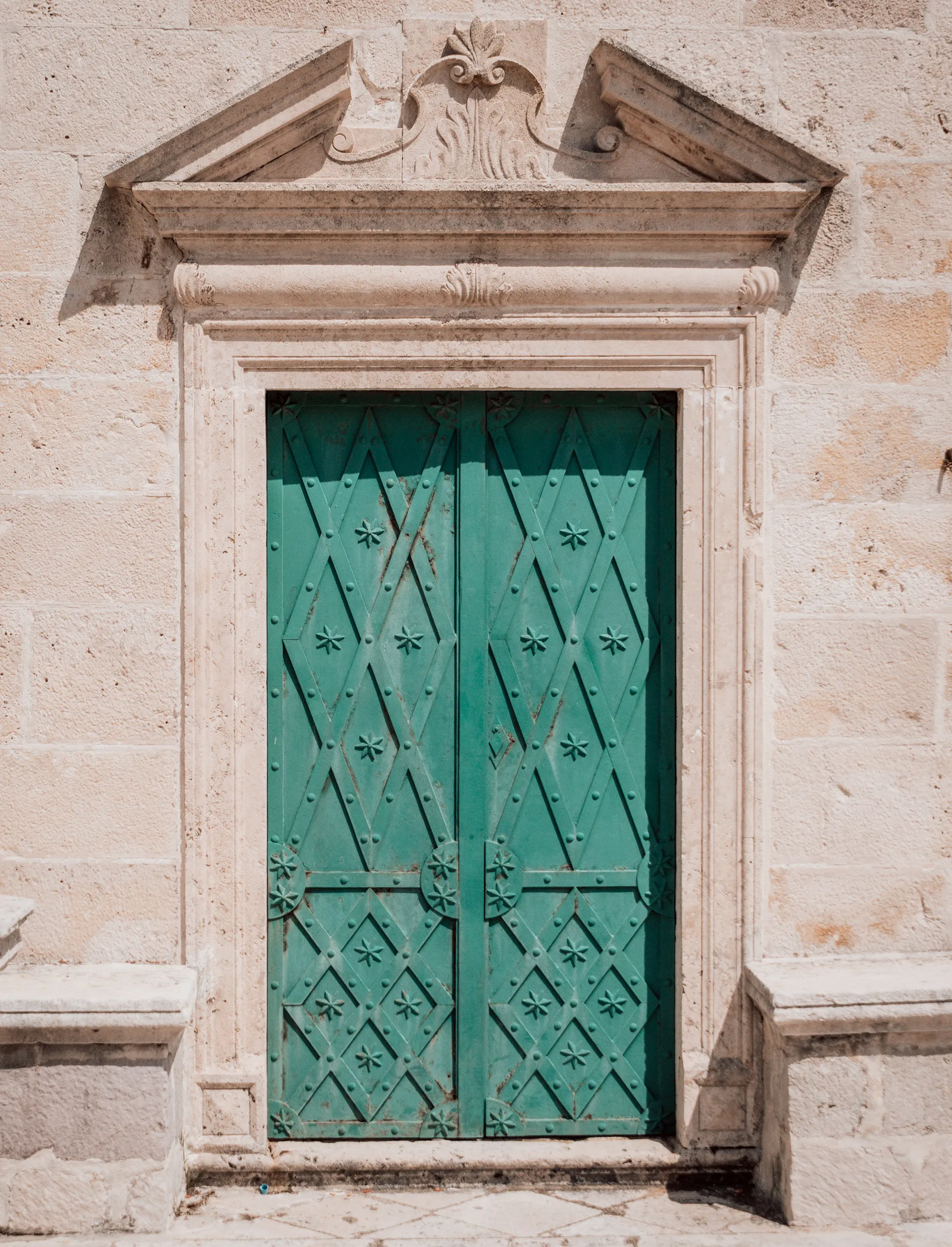 Ein grünes Portal