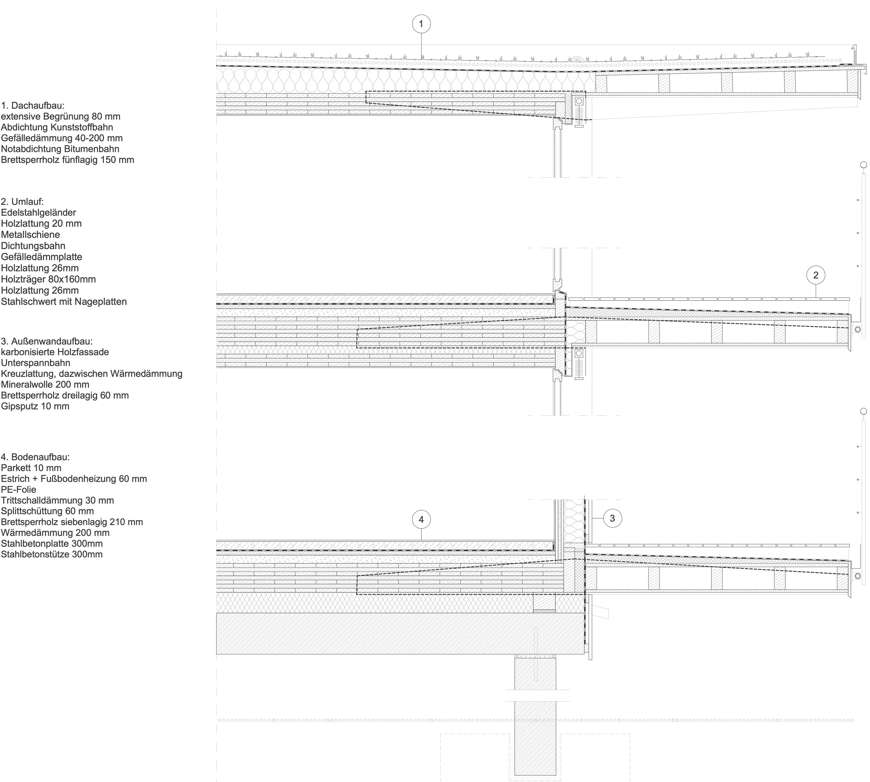 Decke, Fassade, Dach