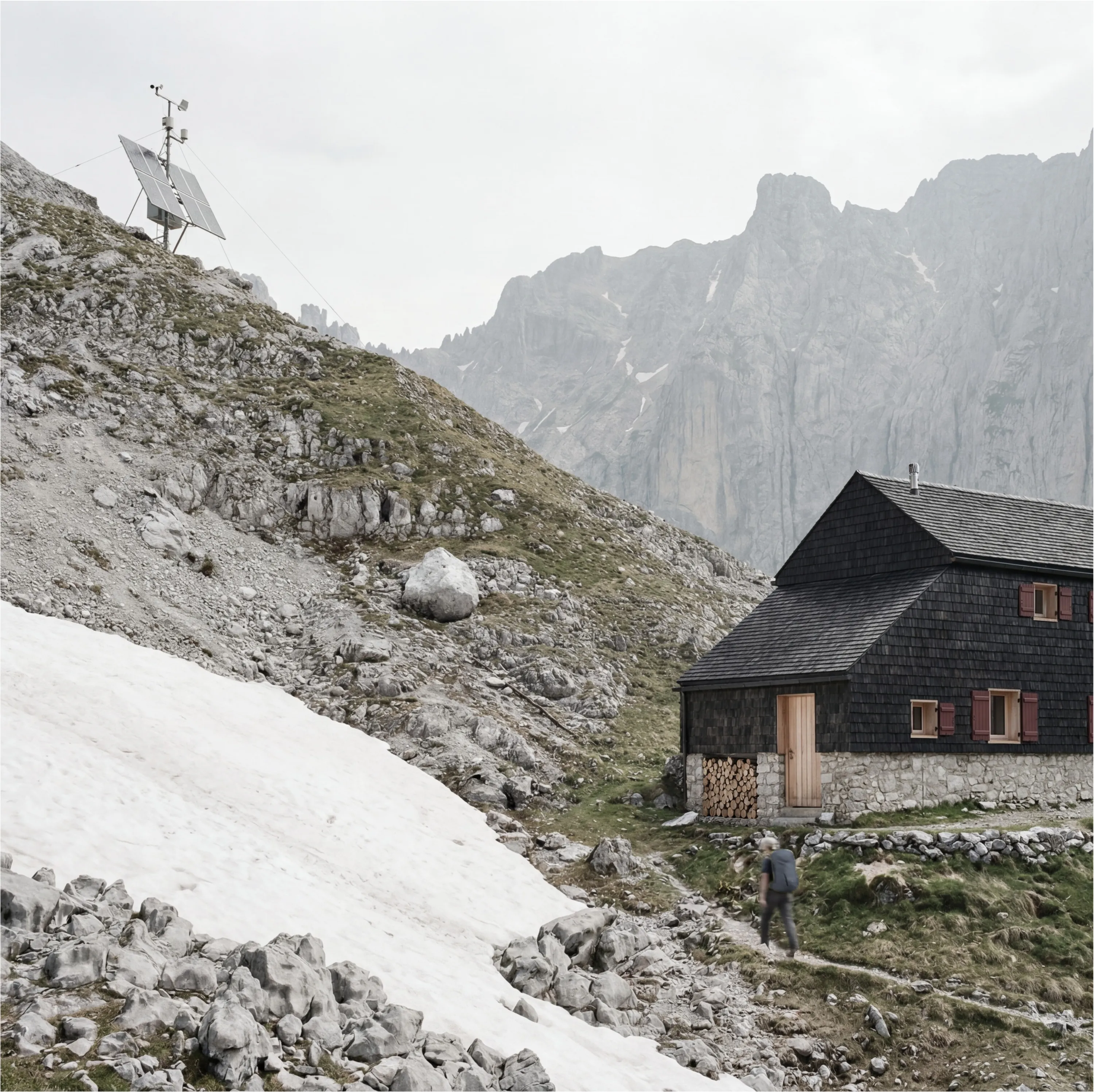 Verkohlt, Fritz-Pflaum-Hütte